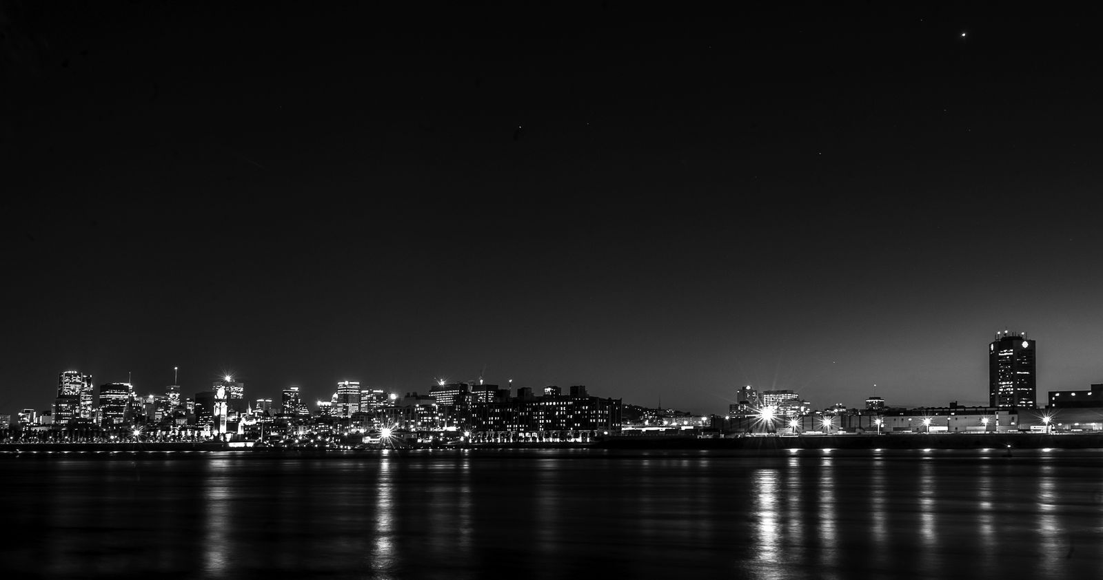 Night city lights — Maple Grove, Minnesota
